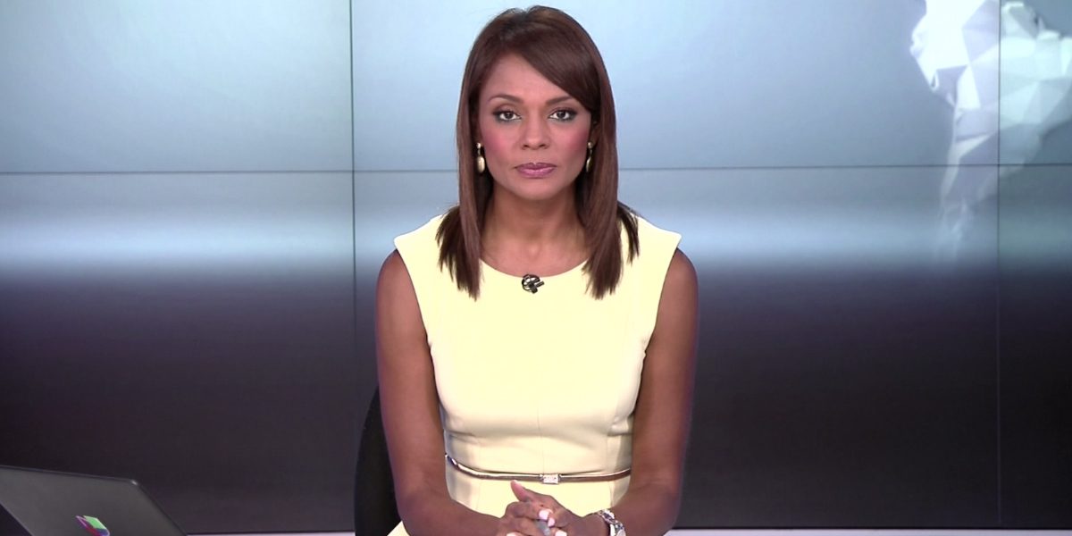 Ilia Calderón, primera presentadora afro del noticiero de un canal hispano en Estados Unidos