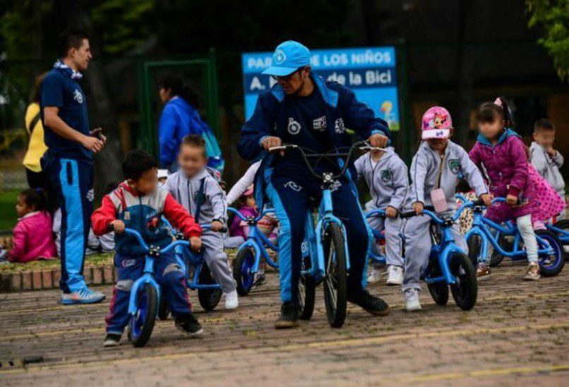 Bogotá estrenó parque exclusivo para los niños de Bogotá.