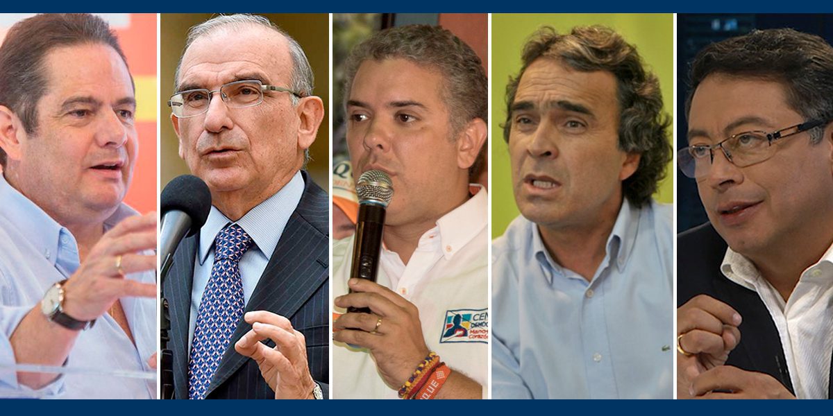 Candidatos presidenciales apoyan la postura del Gobierno frente a Santrich