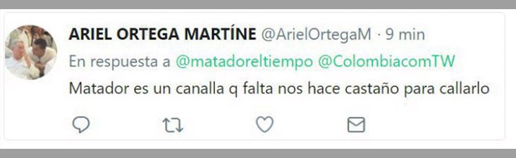 El uribista que amenazó a 'Matador' se retiró de redes con una extraña disculpa