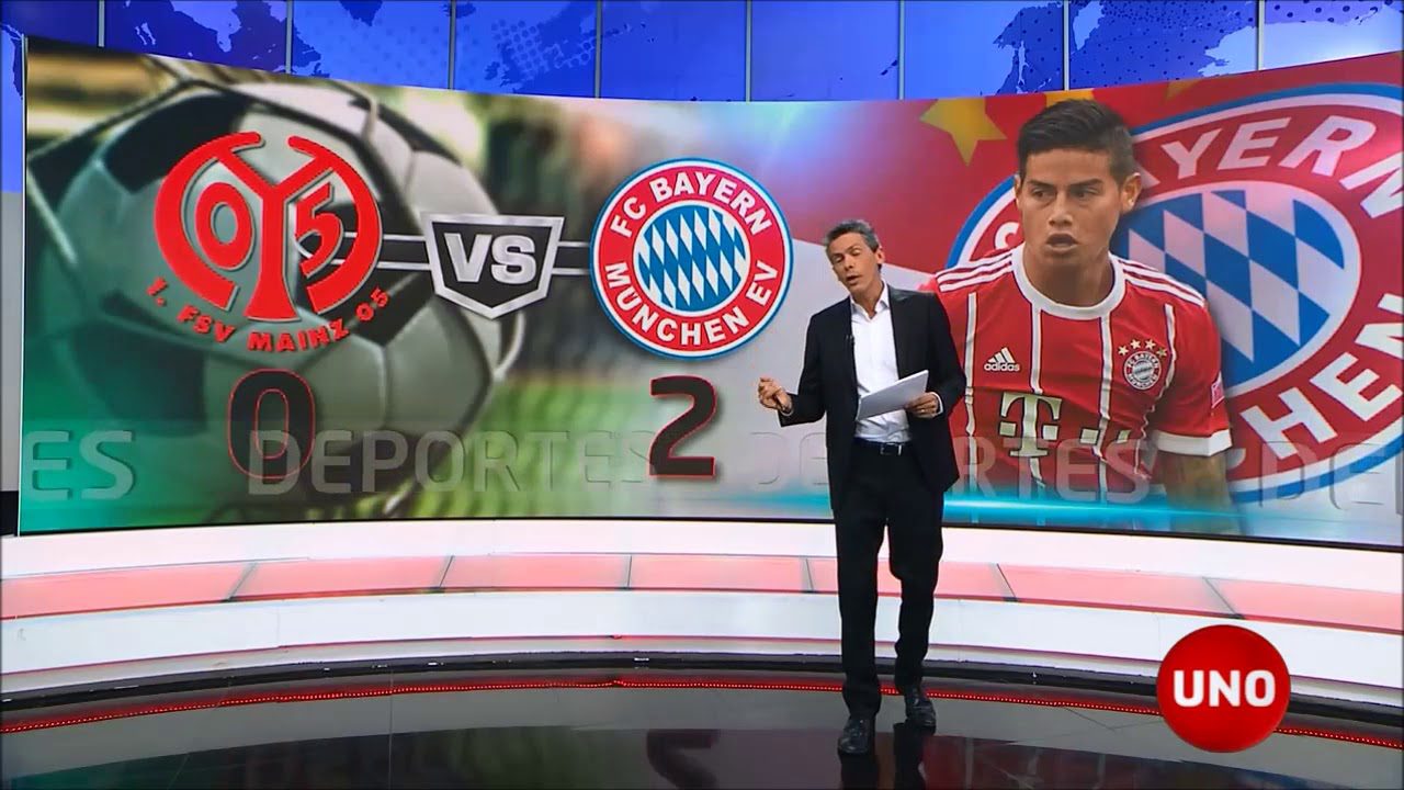Los goles y asistencias de James Rodríguez en la Bundesliga