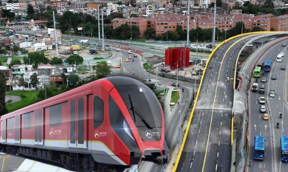 Inauguraron una obra crucial del metro de Bogotá: miles de ciudadanos aguardaban con expectación.