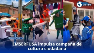 EMSERFUSA impulsa campaña de cultura ciudadana
