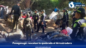 Policía en Fusagasugá: nueva jornada de recuperación del espacio público