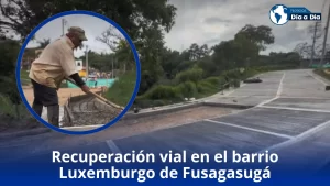 Avanza recuperación vial en el barrio Luxemburgo de Fusagasugá con inversión de 0 millones