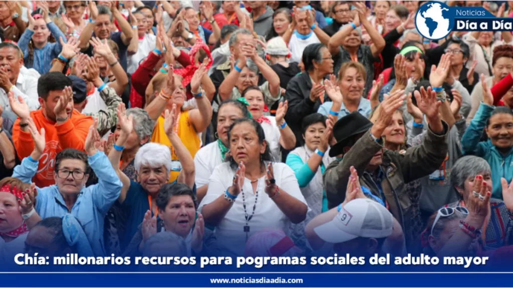 Chía asigna millonarios recursos para fortalecer programas hacia el adulto mayor