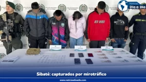 Policía golpea microtráfico en Sibaté: diligencias judiciales permiten desarticular estructura ilegal en entornos escolares