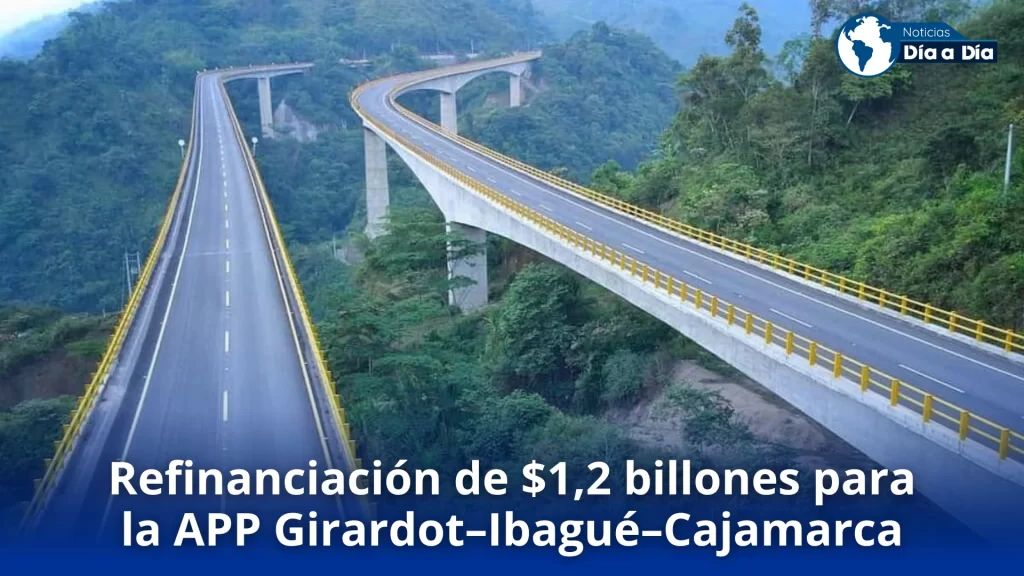Refinanciación de ,2 billones para la APP Girardot–Ibagué–Cajamarca