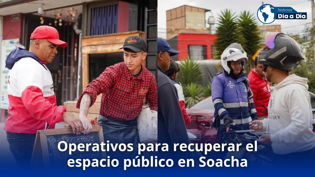 Operativos para recuperar el espacio público en Soacha