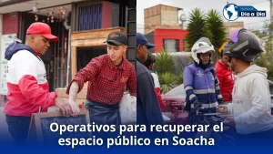 Operativos para recuperar el espacio público en Soacha