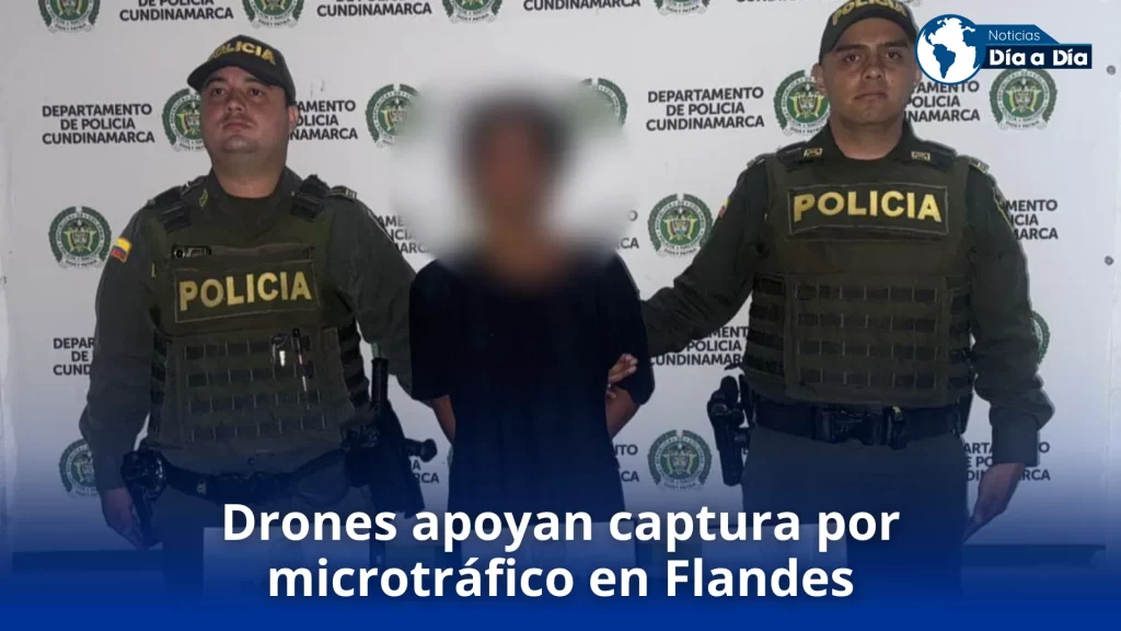Drones apoyan captura por microtráfico en Flandes