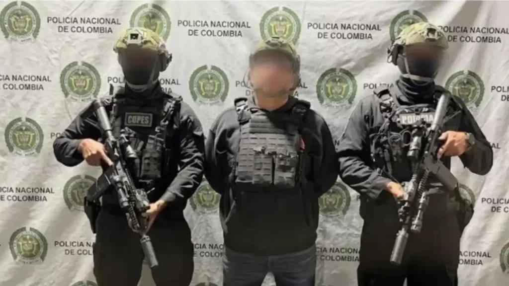 Capturan en Bogotá a alias ‘Javi’, líder de Los Choneros