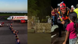 Ya llegó a Venezuela el primero de los 6 aviones con personal y ayudas humanitarias que envió el Salvador