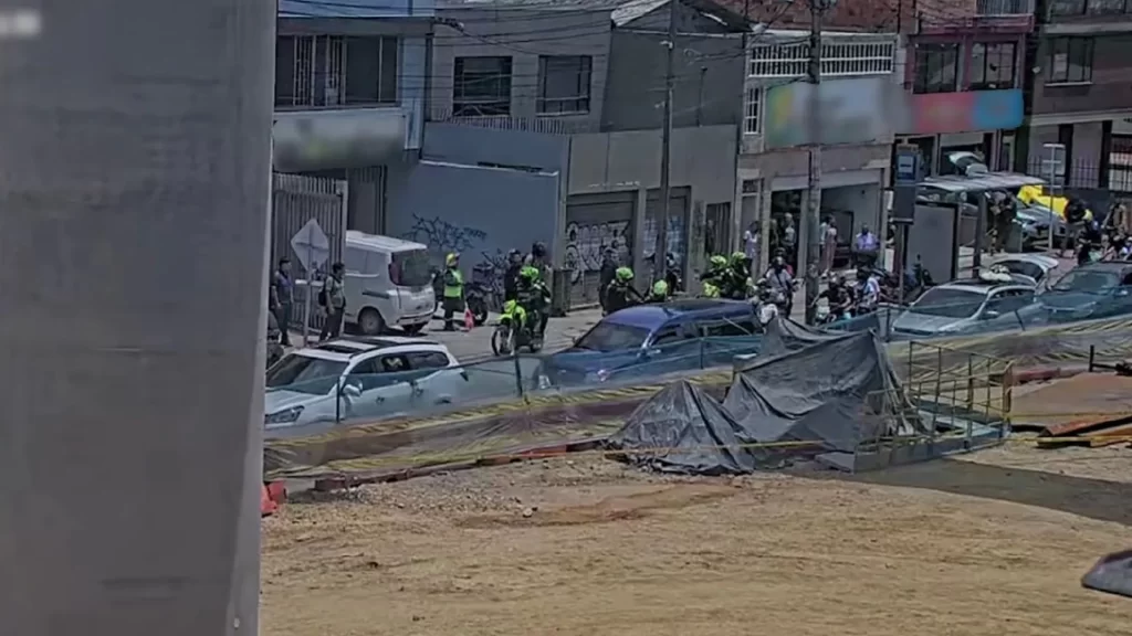 ¡Caos en Bogotá! Disparos al aire durante caravana fúnebre terminaron con cuatro detenidos