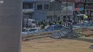 ¡Caos en Bogotá! Disparos al aire durante caravana fúnebre terminaron con cuatro detenidos