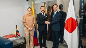 Abelardo se reunió con el embajador de Japón