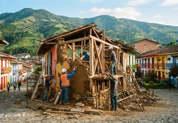 Avanza la reconstrucción en el Eje Cafetero tras el sismo de agosto mientras Indepaz presenta nuevo balance sobre violencia en Colombia Avanza la reconstrucción en el Eje Cafetero tras el sismo de agosto mientras Indepaz presenta nuevo balance sobre violencia en Colombia