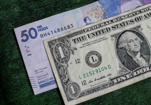 El dólar en Colombia mantiene su caída: la TRM se ubica en .173,67 pesos. El dólar en Colombia mantiene su caída: la TRM se ubica en .173,67 pesos.